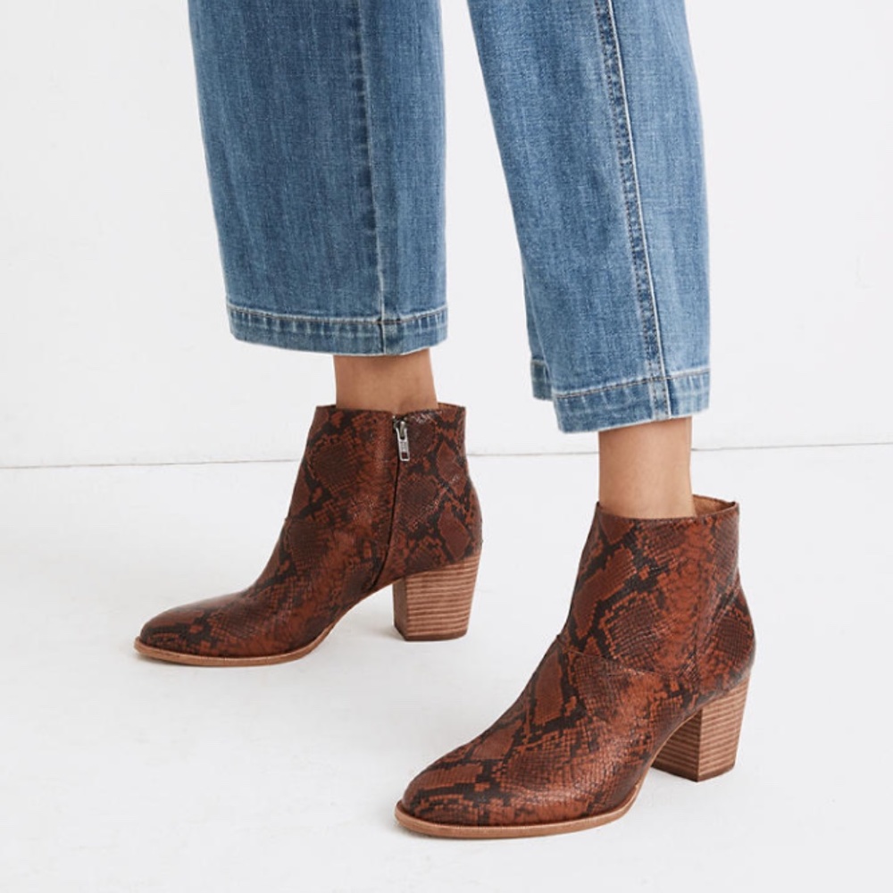 NWT Madewell The Rosie Ankle Boot